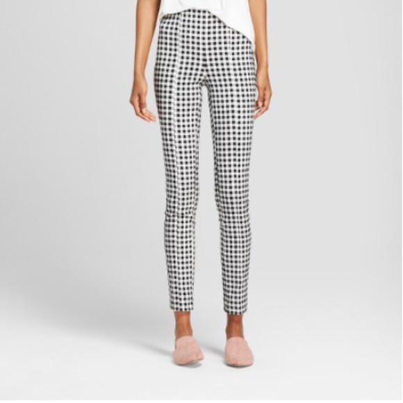 XOXO Pants - XOXO Gingham Twill Stretch Pants